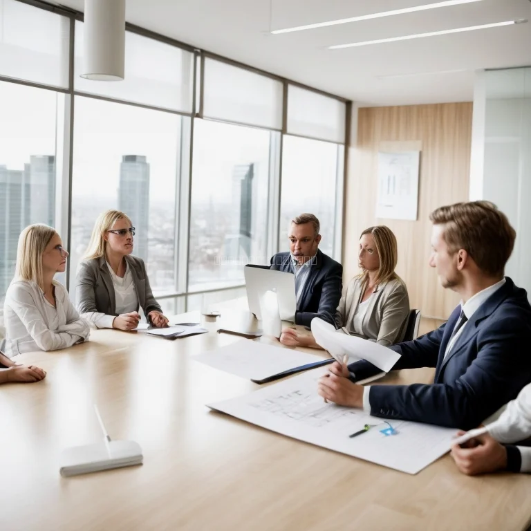 Chairperson coaching illustration